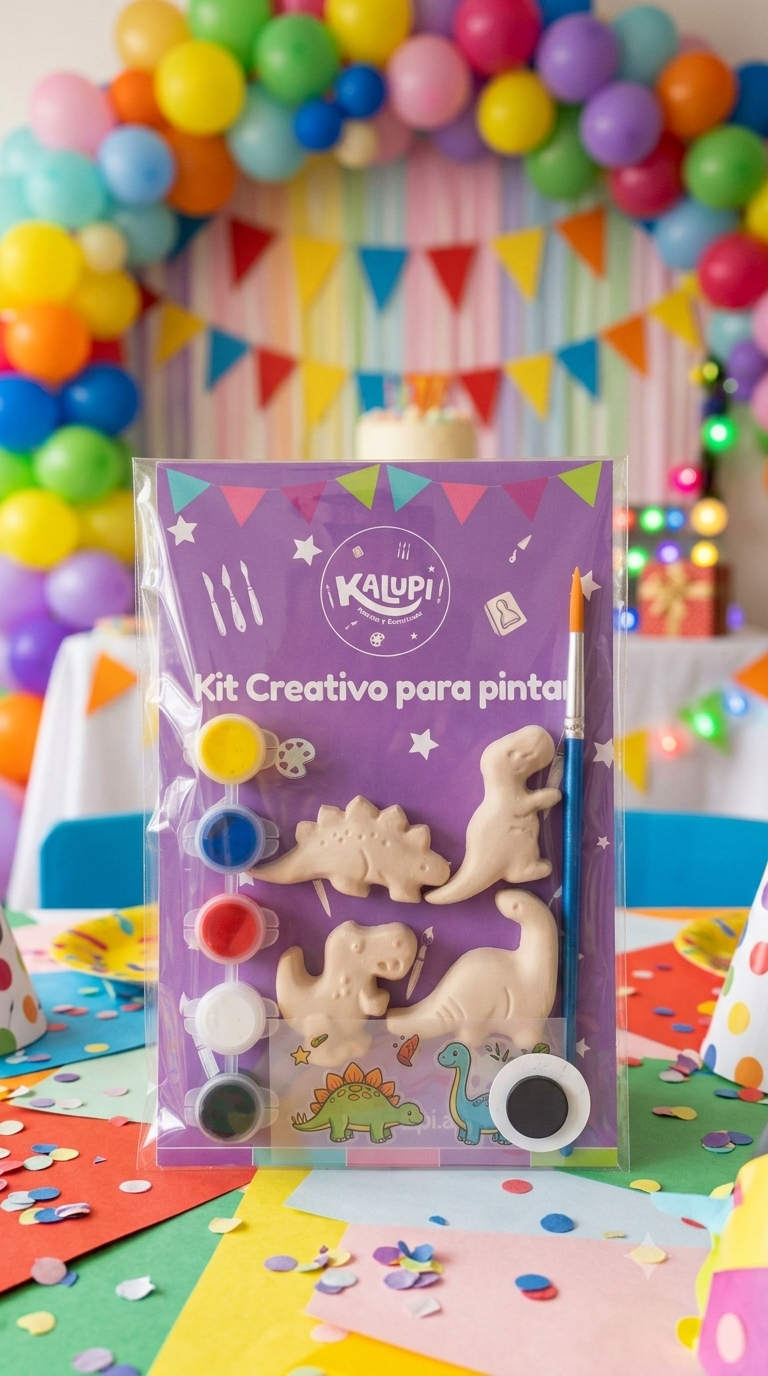 🎨 Kit Creativo Individual – Aventura de Pintura y Desconexión (Temáticas a Elegir)