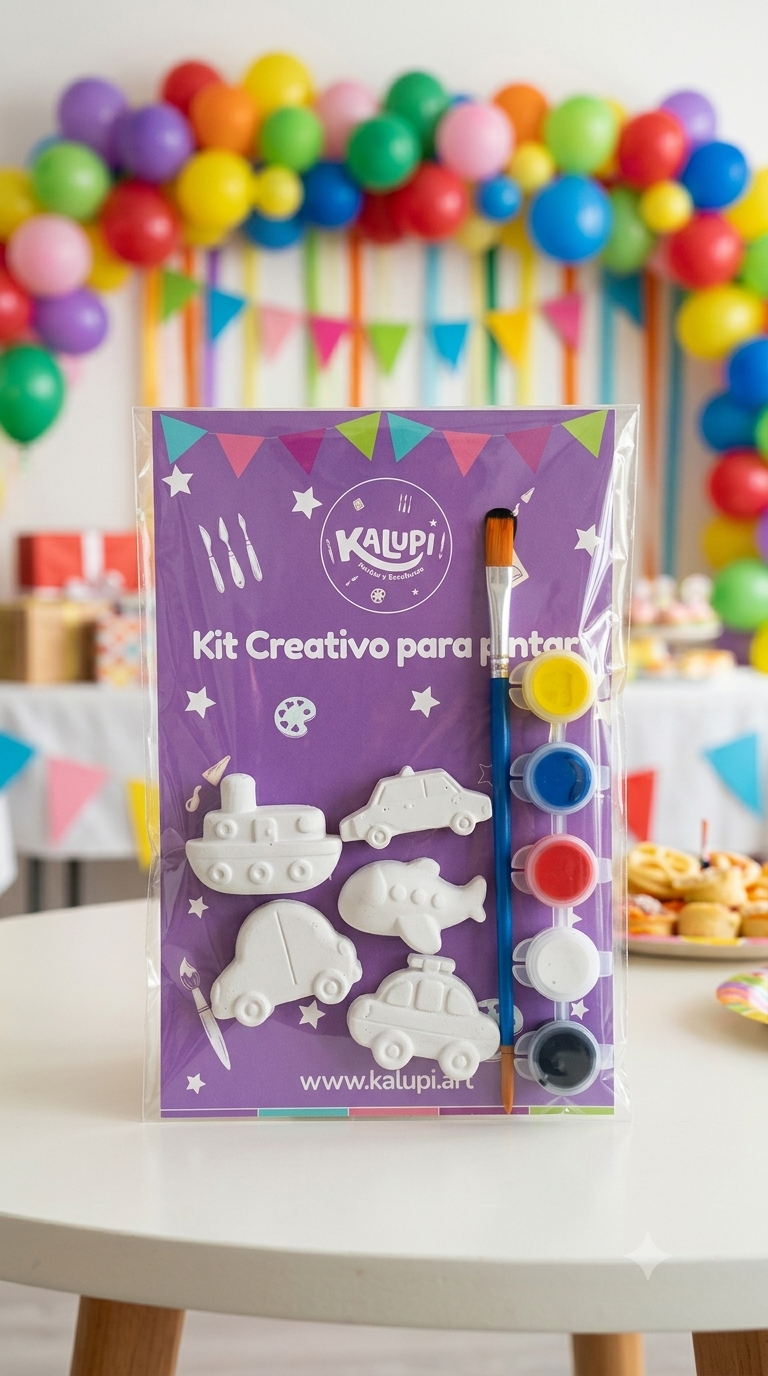 🎨 Kit Creativo Individual – Aventura de Pintura y Desconexión (Temáticas a Elegir)