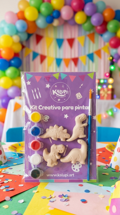 🎨 Kit Creativo Individual – Aventura de Pintura y Desconexión (Temáticas a Elegir)