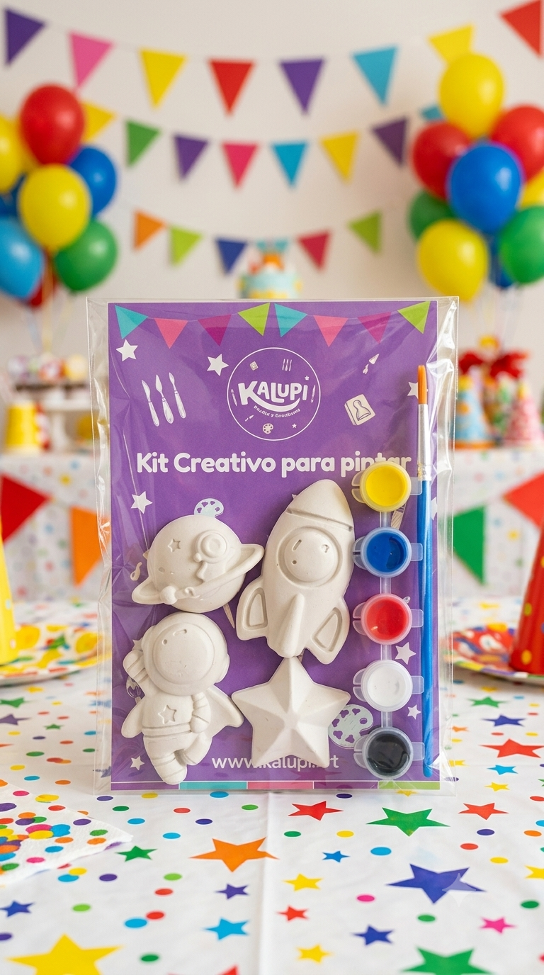 🎨 Kit Creativo Individual – Aventura de Pintura y Desconexión (Temáticas a Elegir)